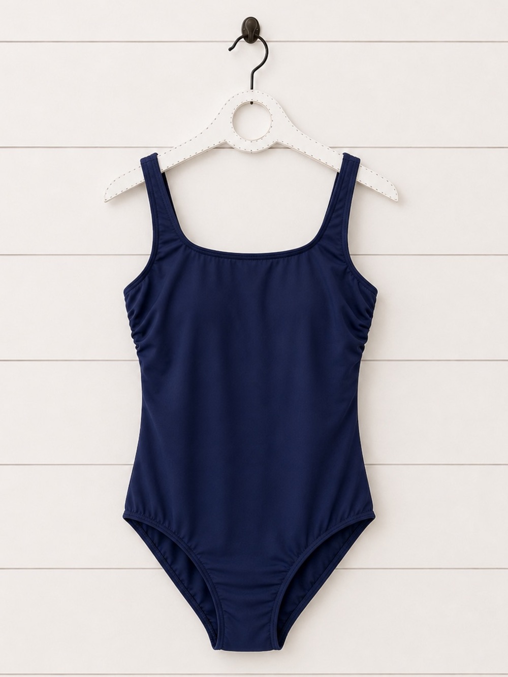 Lands' End Navy Girls' One-Piece Swimsuit